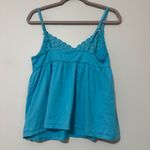 Victoria's Secret Vintage Y2K Victoria’s Secret Blue Eyelet Babydoll Cami Photo 2
