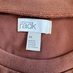 Nordstrom Rack  short sleeve blouse rust orange size M NWT Photo 3