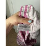 Universal Threads Universal Thread Shorts Women's XS Pink Striped Boxer Pull On Casual Linen Baggy Photo 6