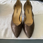 Paul Green Sasha Champagne Metallic Suede Pump US 6 Photo 0