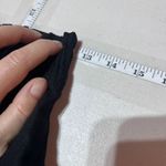 J.Crew  Women's Linen Blend Scalloped Hem Paper Bag Waist Skirt Black Size‎ 2 Photo 6