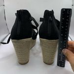 Torrid NWOB  Women's Lombardi Wedges size 10 WW boo look ack suede sandals heels Photo 3