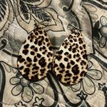 Cheetah Print Earrings Multi Photo 0