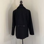 Collection By Gallery Women’s Pea Coat.‎ Size Medium Black Black Photo 4