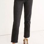 Madewell  Women's Perfect Vintage Crop Jeans Sumner Wash Size 27 Black Photo 0