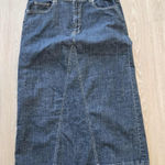 Chico's  Denim Skirt size 2 large y2k vintage Photo 0