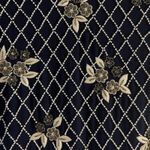 Papell Boutique  Navy Beaded‎ Evening Dress Size 12 Photo 11