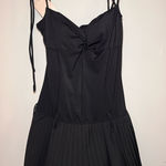 Halara  Black Pleated Active Dress – New With Tags (Size XS) Photo 0
