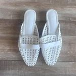 White Billini Woven Mules size 6 Photo 1