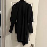 Elegant Black puff sleeve blazer Dress Size 12 Photo 4