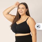 NWT Kindred Bravely Sublime hands free Nursing/Pumping Bra Size L Busty Black Size L Photo 3