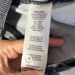 frame denim Frame Le Bardot Flare checked noir multi trouser pant size 24 Photo 5