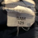 ZARA  Woman Cropped High Rise Dress Pants Navy Blue Size Small Photo 4