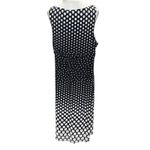 Lane Bryant  Polka Dot Black White Sleeveless Dress 18/20 Lined‎ Spring Party Photo 2