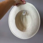 Free People  Women’s Wythe Leather Band‎ Felt Fedora Hat One Side Photo 6