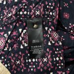 Anthropologie Vanessa Virginia Dress Womens XS Navy Blue Red Kaleidoscope Boho Photo 7