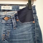 Madewell Maternity Side Panel Skinny Jeans – Juliet Wash, Size 25 Photo 3