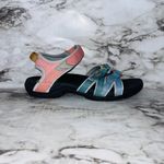 Teva  | Tirra Light Earth Multi Strappy Sports Sandals | Black | Womens | 6 Photo 5