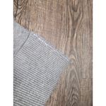 Chico's  Solid Gray Rhinestone Sweater Poncho Drape Sweater Small Medium Photo 3