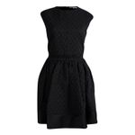 Carven Black Textured Sleeveless Dress Size 2 Photo 1