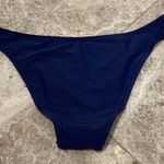 Cupshe Navy Peyton Low Waisted Bikini Bottom NWT Small Photo 5