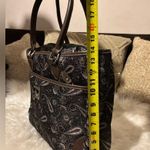 American Living 🤎🤎 Paisley Tote Bag with Brown Accents luggage .🤎🤎 Photo 6