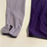 Second Skin Women Large Light Purple/Dark Purple‎ 1/4 Zip Pullover EUC Soft Purple Photo 9