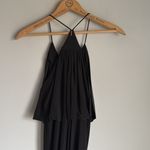 MISA Los Angeles NEW  Domino Draped Mini Dress in Black XS Photo 11