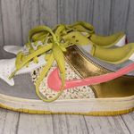 Nike Womens Size 8.5 Dunk Low 6.0 Metallic EUC Photo 2