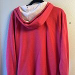 The North Face Pink and White Full Zip Hoodie Size Large Photo 7