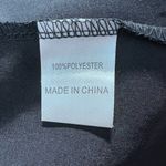 Seek The Label Crop Top XS Black Off Shoulder Flowy Sleeve Back Slit Whimsigoth Photo 8