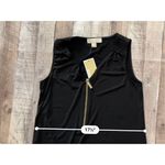Michael Kors  Basics Stretch Jersey LBD‎ Black Sleeveless Dress size Small Photo 6