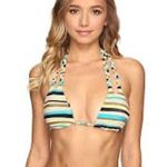 Volcom Salty Air Triangle Cut Bikini Top New With Tags Photo 0