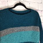 Lou & grey  FOR LOFT COLORBLOCK WOOL ALPACA CHENILLE SIDE SPLIT TUNIC SWEATER S Photo 2