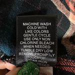 Torrid Women's 1X Flannel Drape Fringe Hem 3rd Piece Kimono Cardigan Multicolor Photo 8