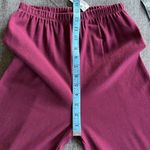 Anchor Blue Vintage  Sweatpants Large‎ Burgundy 90s Photo 3