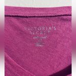 Victoria's Secret Victoria’s Secret V-Neck Long-Sleeve Nightgown In Pink - Small Photo 1