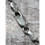 Sterling Silver 925 Dyed Howlite Turquoise Cross 18"‎ Necklace Rope Chain Photo 4