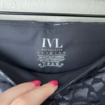 IVL Collective Chi Chi Animal Print Shimmer Leggings NWT Black Size 6 Photo 5