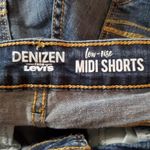 Levi's Denizen from  Blue Jean Low-Rise Midi Shorts (27) Photo 4