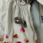 Ivy Jane  Linen Embroided Top Photo 4