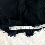 American Eagle Black Distressed Cut Off Hi-Rise Festival Jean Shorts 10 Photo 6