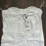 ZARA white corset rhinestone dress Photo 6