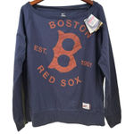 Nike Women’s Boston Red Sox Long Sleeve Cooperstown T-Shirt Top Navy Large NWT Photo 0