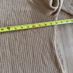 Talbots Mockneck Sweater Dress Women L Petite Toasted Coconut Photo 7