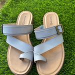 Baretraps  NAT Island Blue and Tan Sandals Size 7.5 Photo 5