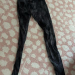 Lululemon Tie-Dye Black LululemonAlign High-Rise Leggings Photo 0