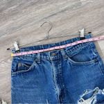 Levi's Vintage orange tab Levi’s distressed kick flare crop jeans‎ Photo 2