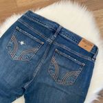 Hollister  Boyfriend Distressed Ultra Low Rise Blue Jeans Size 5 /27 Photo 5