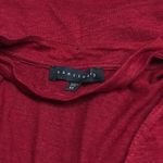 Sanctuary New.  choker cabernet linen T-shirt. NWOT Photo 6